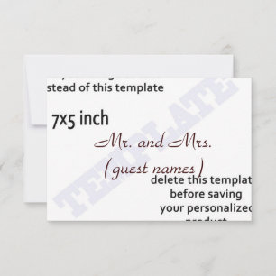 WEDDING ESCORT CARD TEMPLATE