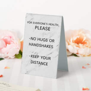 Wedding/Event Custom Social Distancing Sign