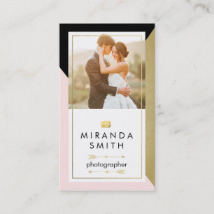 Wedding Events Photography Business Card