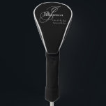 Wedding Father Of The Bride Gift Elegant Monogram  Golf Head Cover<br><div class="desc">Bridal Party Gifts Wedding Father Of The Bride Gift Elegant Monogram Golf Head Cover. Click personalise this template to customise it with the Monogram last name Initial, the first name, and the wedding date quickly and easily. Wedding Father Of The Bride Gift Elegant Monogram Golf Head Cover, is part of...</div>
