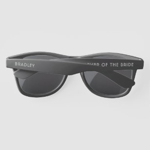 Wedding Father Of The Bride Modern Personalised Sunglasses
