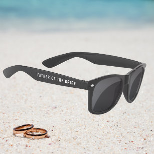 Wedding Father Of The Bride Personalised Name Sunglasses