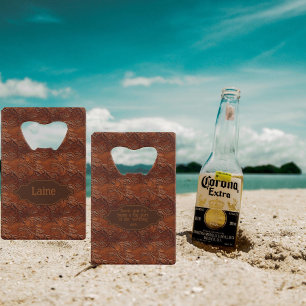 Wedding Faux Tooled Leather Look