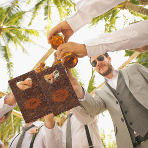 Wedding Faux Tooled Leather Look