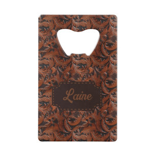 Wedding Faux Tooled Leather Look