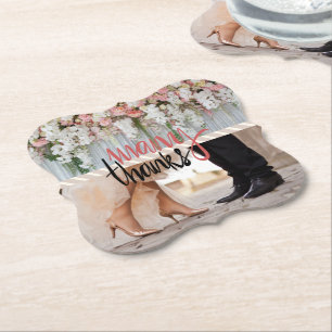 Wedding Favor Decor Paper Coaster