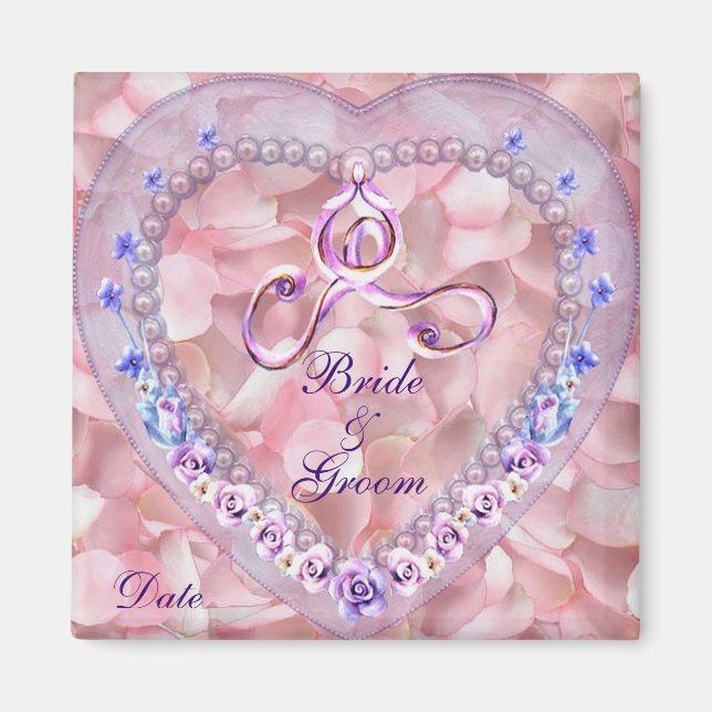Wedding Favor Magnet (Front)