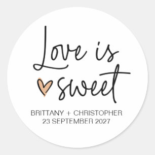 Wedding Favor Sticker Reception Favors for Guests