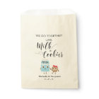 Wedding Favour Bag - We Go Together Cookies & Milk