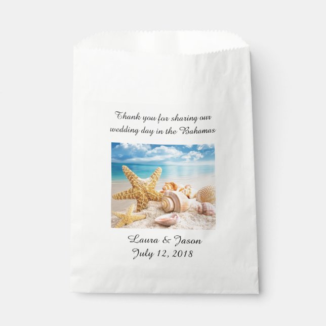 Wedding favour bags (Front)