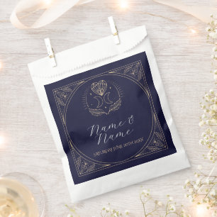 Wedding Favour Bags Tarot Cards Heart Moon