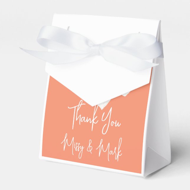 Wedding Favour Box (Front Side)