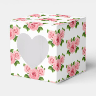 Wedding Favour Box with Heart Window