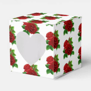 Wedding Favour Box with Heart Window