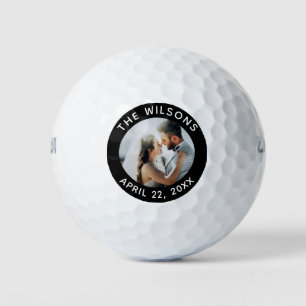 Wedding Favour Bride Groom Photo Golf Balls