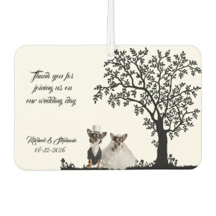 Wedding Favour  Car Air Freshener