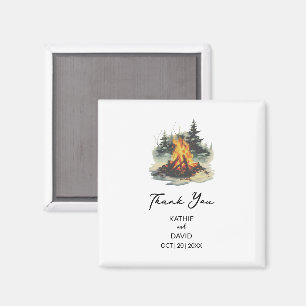 Wedding Favour Christmas Adventure Outdoor Marriag Magnet