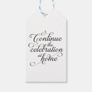 wedding favour gift tag