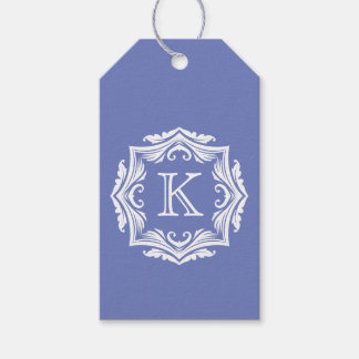Wedding Favour Gift Tags Monogrammed Custom Colour
