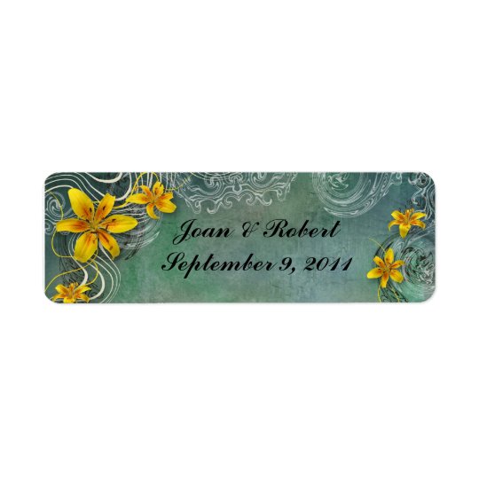 Wedding Favour Labels Vintage - Small