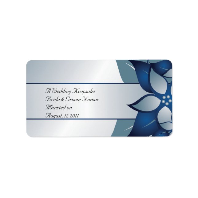 Wedding Favour Lip Balm Tube Label (Front)