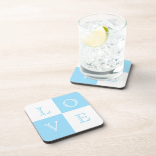 Wedding Favour Love Coaster Set