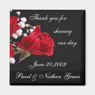 Wedding Favour Magnets