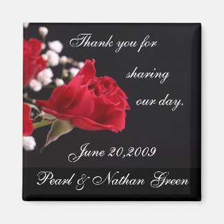 Wedding Favour Magnets