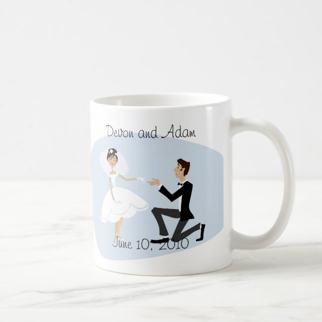 Wedding Favour Mug (Right)
