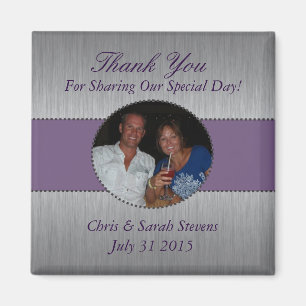 Wedding Favour Picture Magnet