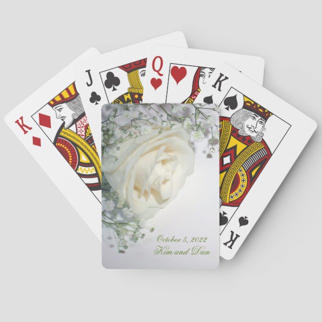 Wedding Favour Playing Cards (Back)
