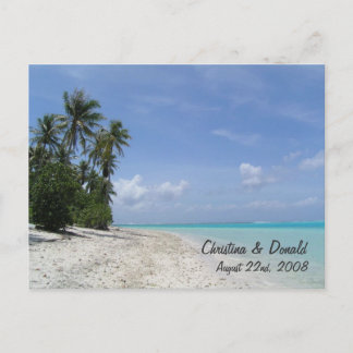 Wedding Favour Postcard 2Customized