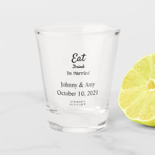 Wedding Favour Shot Glass