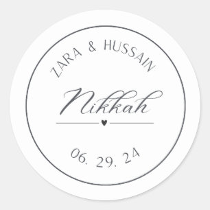 Wedding favour Sticker, custom stickers