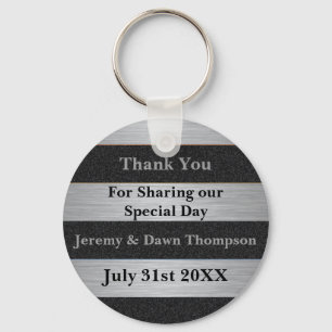 Wedding Favour Thank you Keychain