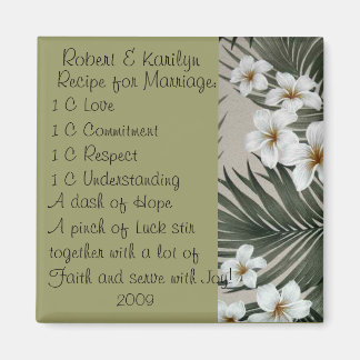Wedding Favours Magnet