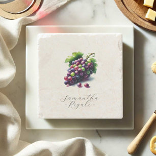 Wedding Favours Wine Tasting Theme Stone Coaster