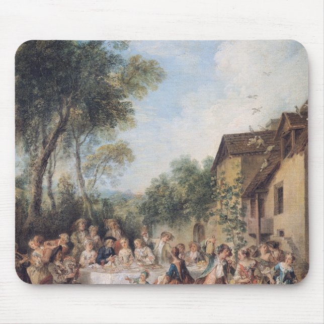 Wedding Feast in the Village Mouse Mat (Front)