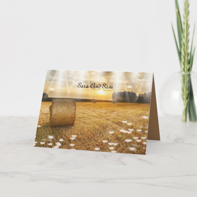 Wedding Field Invitation (Front)