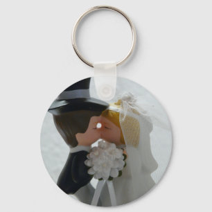 Wedding Figures Key Ring