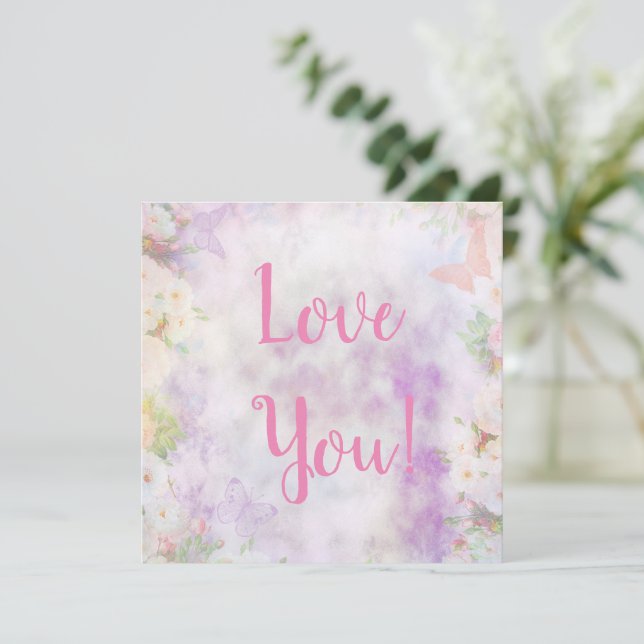 Wedding Flat Greeting Card (Standing Front)