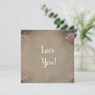 Wedding Flat Greeting Card