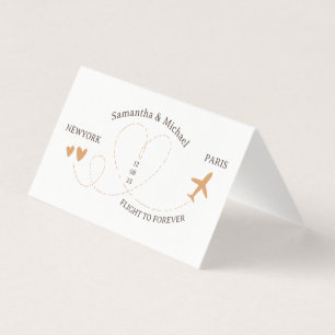 Wedding Flight Travel QR Code Playlist