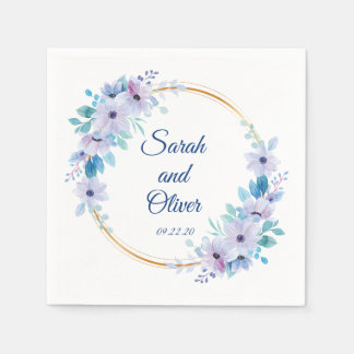 Wedding Floral  Napkin