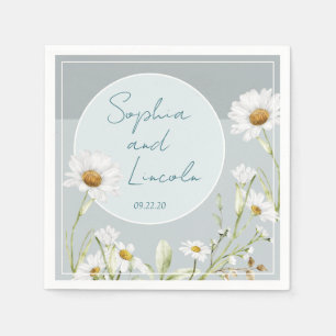 Wedding Floral  Napkin