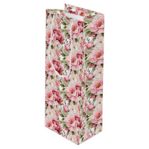 Wedding Floral Print Gift Bag