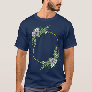Wedding floral wreath I Bridal bouquet boho style  T-Shirt