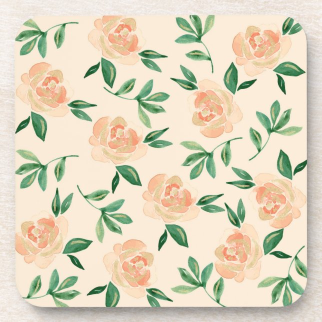 Wedding Flower Arrangements Coaster (Front)