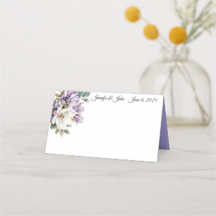 Wedding Folded Name Place Card