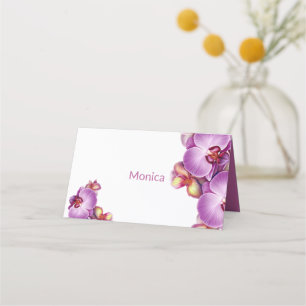 Wedding Folded Place Card